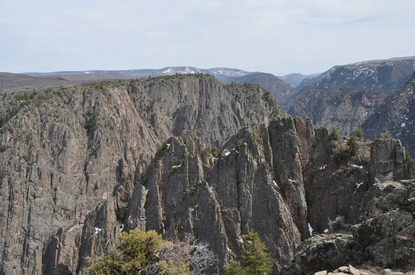 Angels Landing summit ridge view from Scout Lookout Zion Canyon
