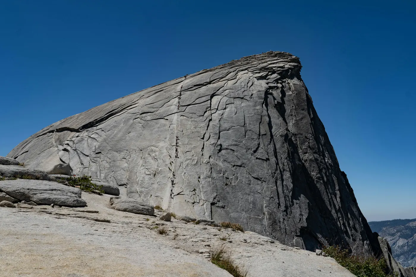 Half Dome Sub Dome granite steps Yosemite